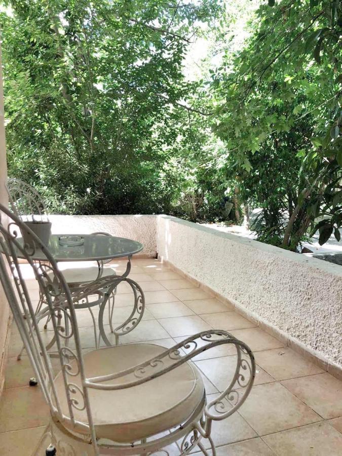 Hotel Kastri Garden Apartment Loutra Edipsou  ภายนอก รูปภาพ